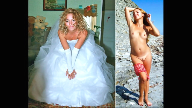 Dressed Undressed Brides 5 xxx blonde video
